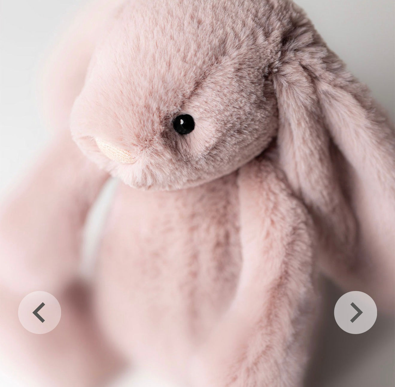 Jellycat Rosa Luxe Bunny