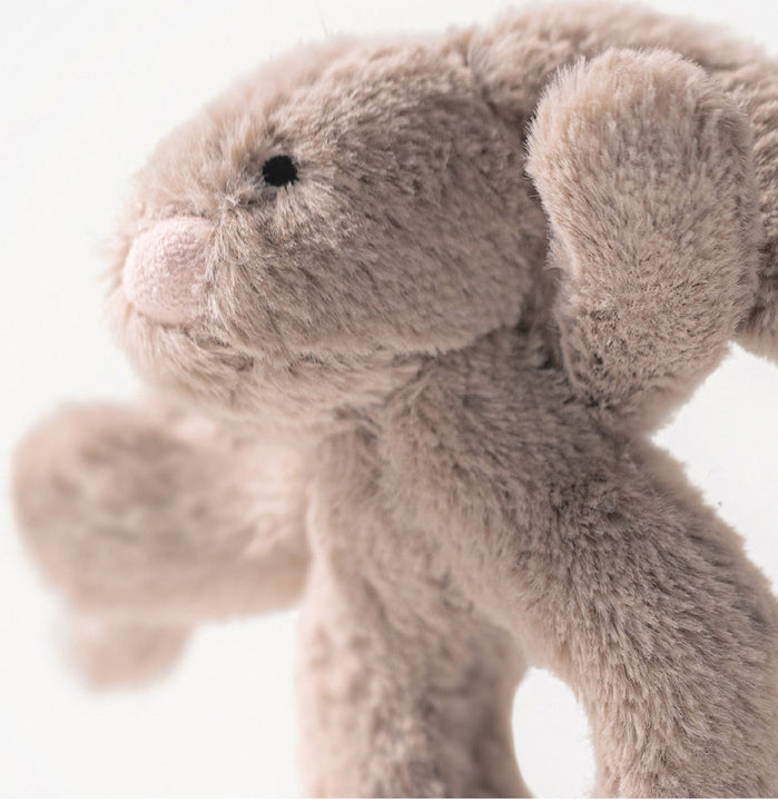 Jellycat Bashful Bunny Ring Rattle in Beige