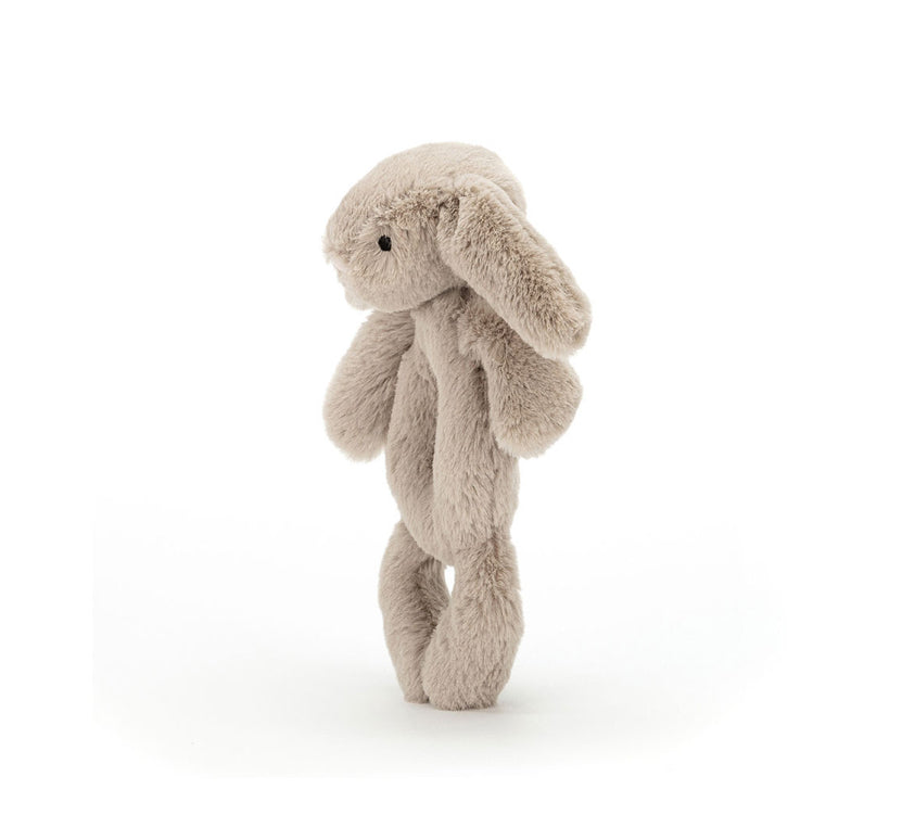 Jellycat Bashful Bunny Ring Rattle in Beige