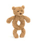 Jellycat Bartholomew Bear Ring Rattle
