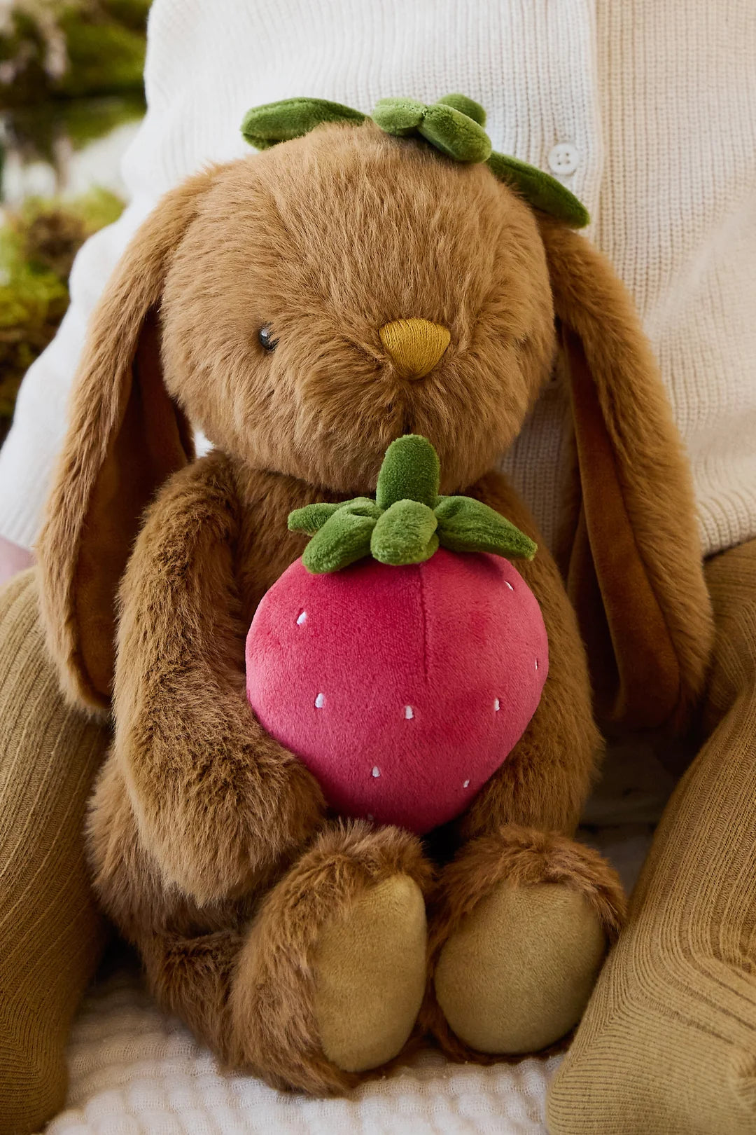 Jamie Kay Snuggle Bunnies - Penelope the Bunny with Strawberries