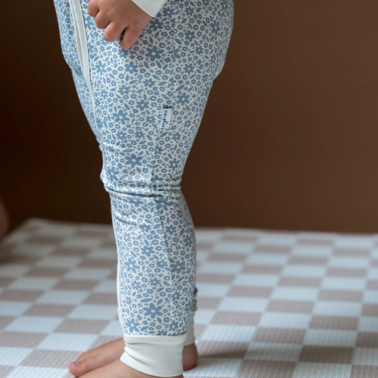 Pip + Phee Cotton Foootless Sleeper in Botanical