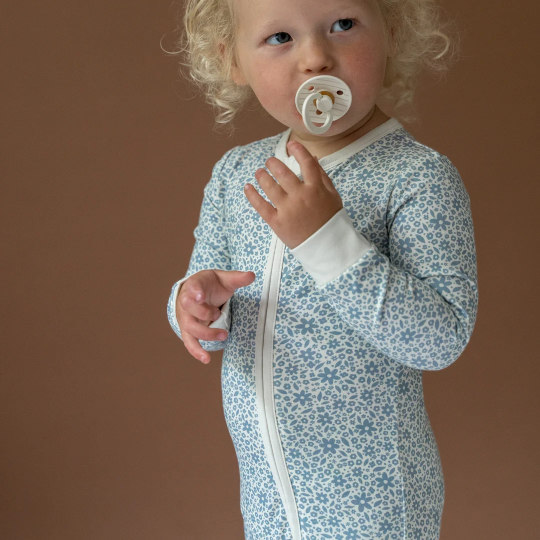 Pip + Phee Cotton Foootless Sleeper in Botanical