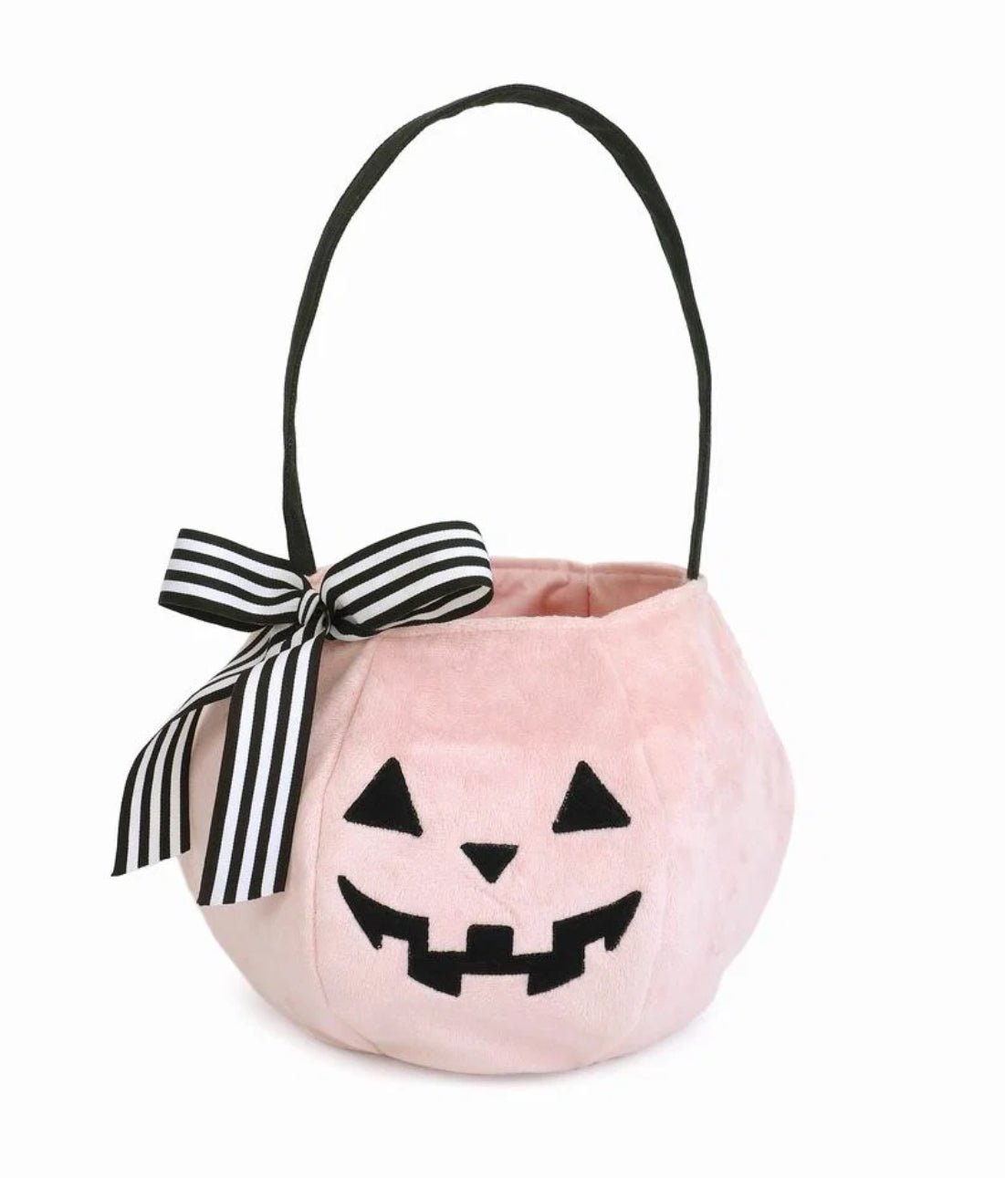 Mon Ami Pumpkin Halloween Bag in Pink