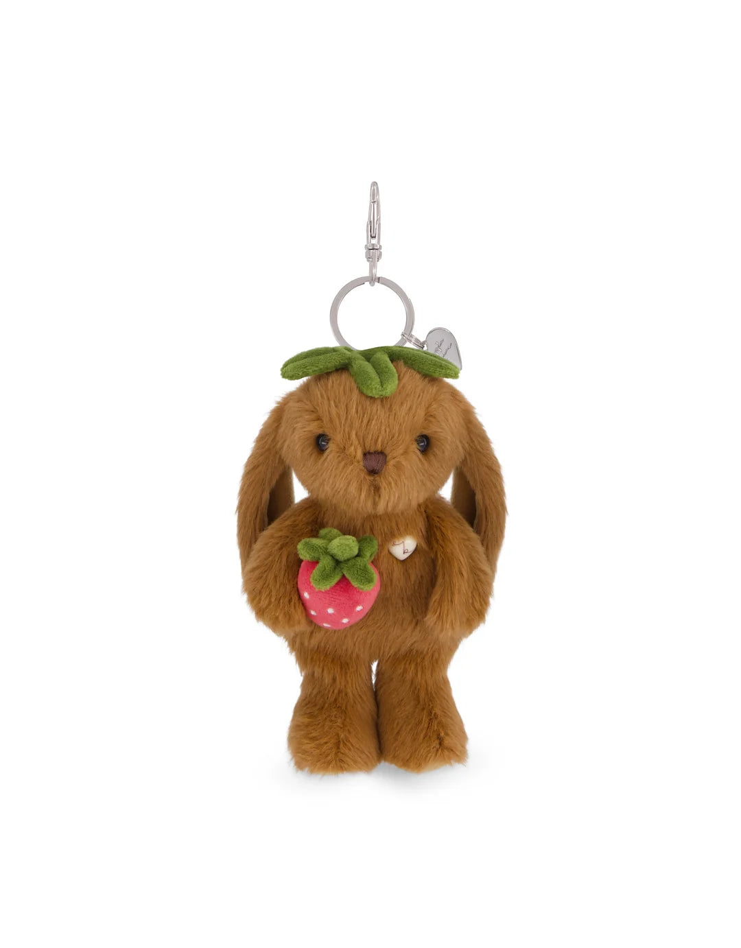 Jamie Kay Snuggle Bunnies - Penelope the Bunny with Strawberries Keyring