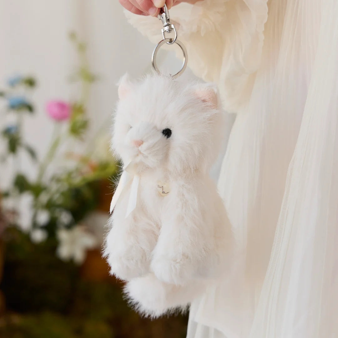 Jamie Kay Snuggle Bunnies - Moon the Kitty Keyring
