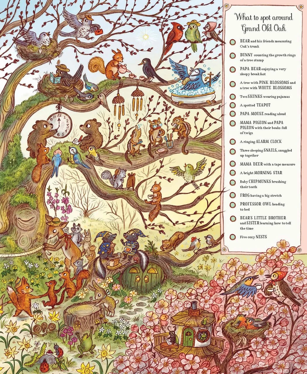 Grand old oak and the birthday ball : Brown Bear Wood Search & Find Book