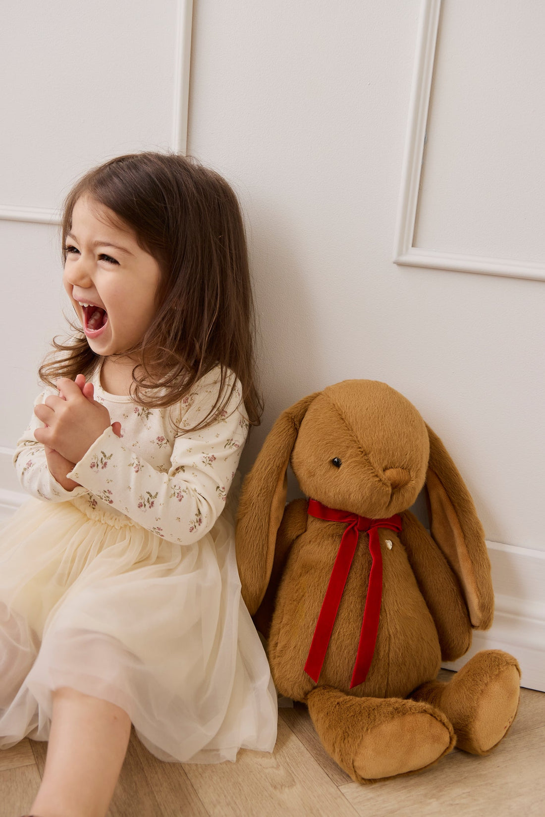 Jamie Kay Snuggle Bunnies - Big Penelope in Toffee
