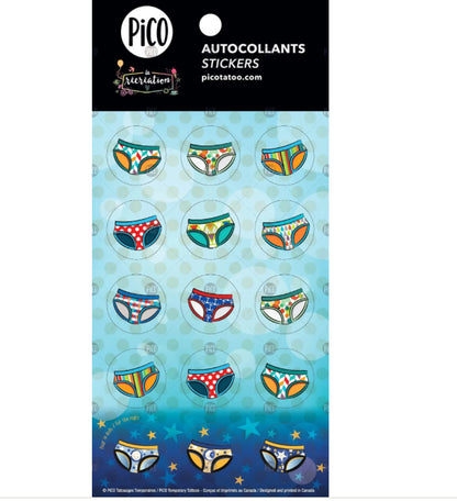 Pico Stickers for Potty Training and Teeth Brushing
