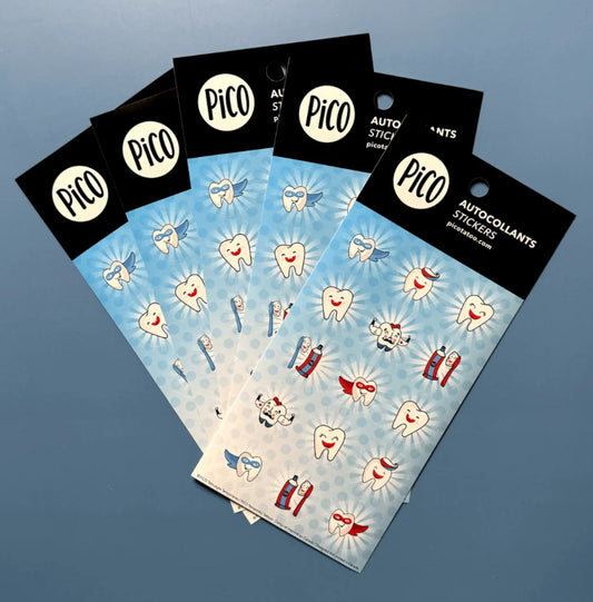 Pico Stickers for Potty Training and Teeth Brushing