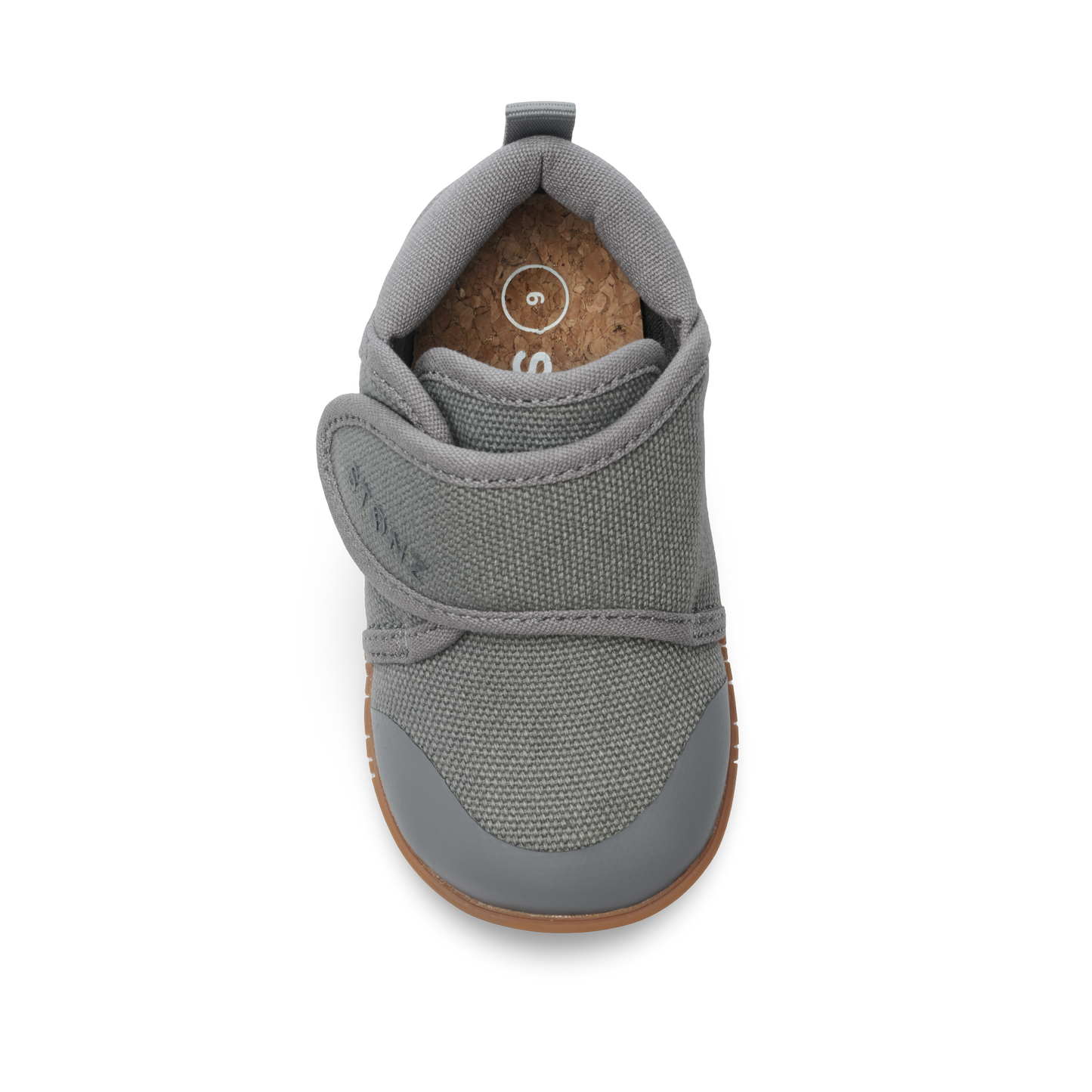 Stonz Cruisers Natural Baby Shoe in Steel