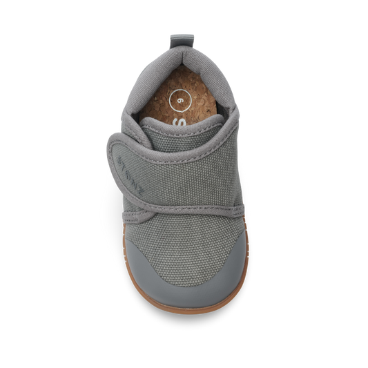 Stonz Cruisers Natural Baby Shoe in Steel