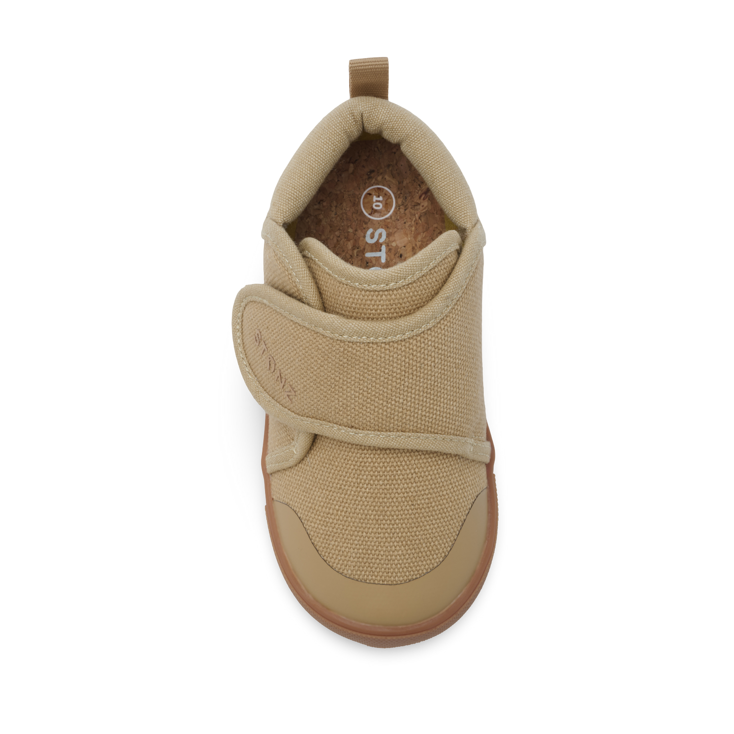 Stonz Cruisers Natural Toddler Shoes in Tan