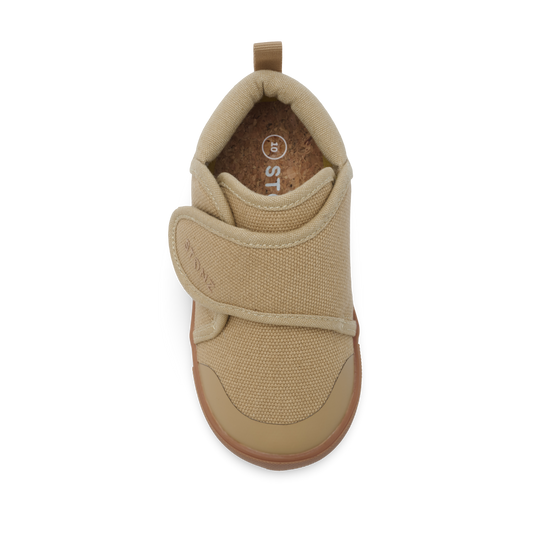 Stonz Cruisers Natural Toddler Shoes in Tan