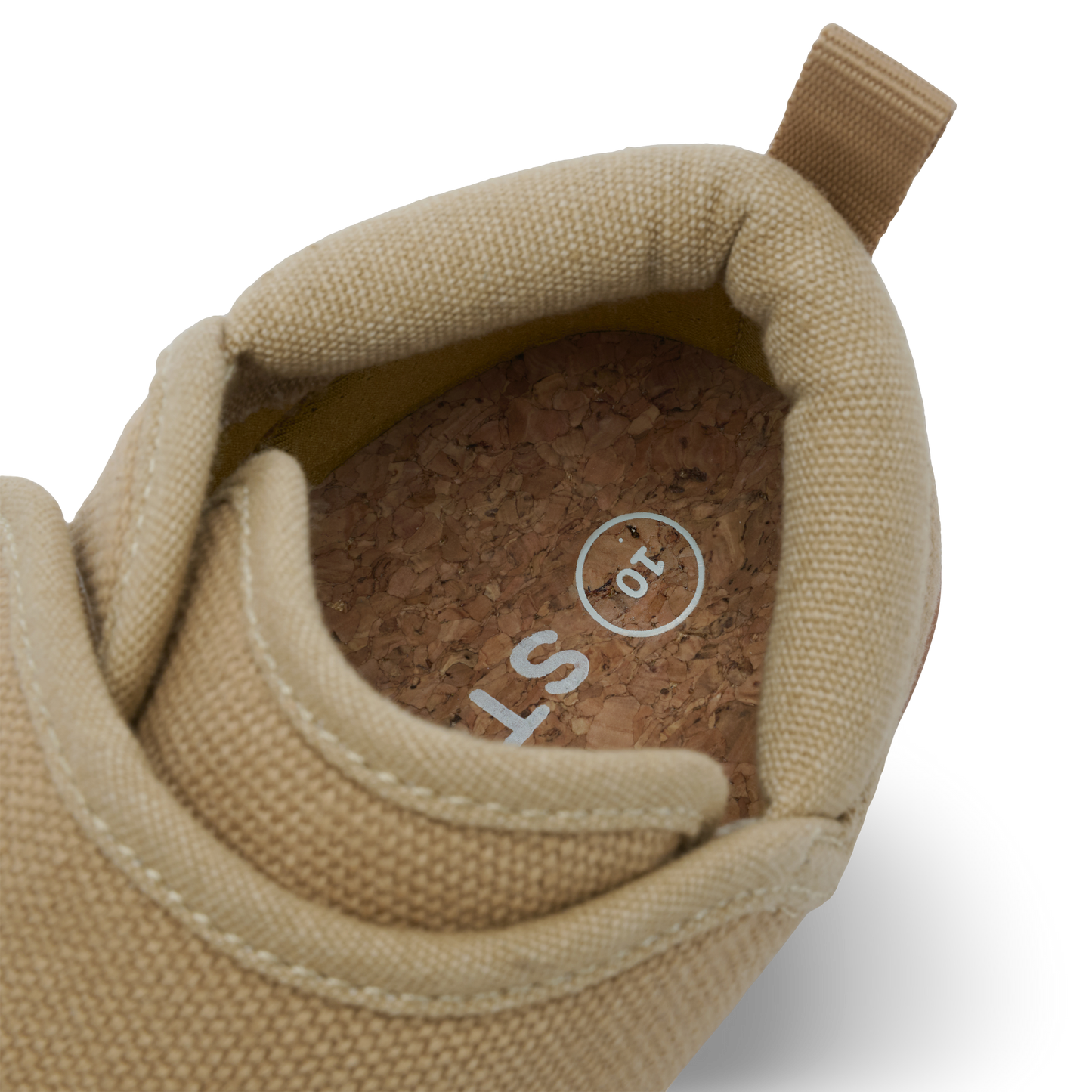 Stonz Cruisers Natural Toddler Shoes in Tan