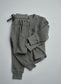 Little Bipsy Waffle Jogger in Green