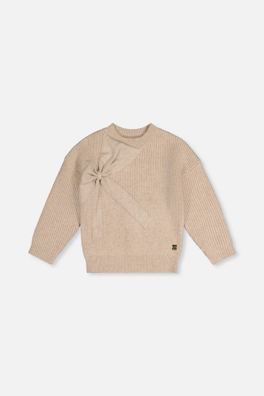 Deux Par Deux Sweater with Bow