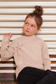 Deux Par Deux Sweater with Bow
