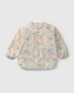 LouLou Lollipop Long Sleeve Bib in English Garden