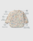 LouLou Lollipop Long Sleeve Bib in English Garden