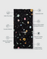 LouLou Lollipop Muslin Swaddle in Planets