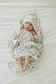 LouLou Lollipop Muslin Cotton Hooded Towel Set in Bumble Bees