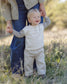 Quincy Mae Grayson Pant in Laurel Pinstripe
