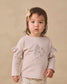 Quincy Mae Ruffle Long Sleeve Tee in Fleur