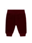 Fixoni Velour Pant in Burgundy