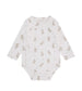 Fixoni Wrap Bodysuit in Pale Lilac Bunny