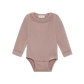 Minymo Rib Bodysuit in Fawn