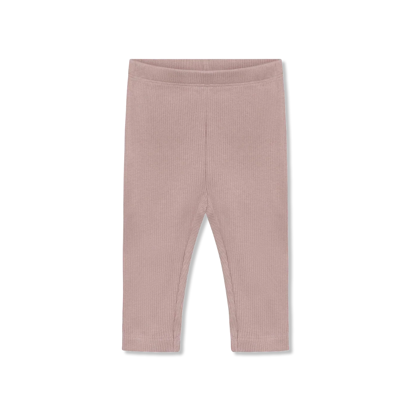 Minymo Rib Legging in Fawn