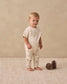 Quincy Mae Boxy Top & Drawstring Pant Set in Little Turkey