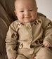 Minymo Beige Cardigan with Embroidered Dogs