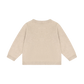 Minymo Beige Cardigan with Embroidered Dogs