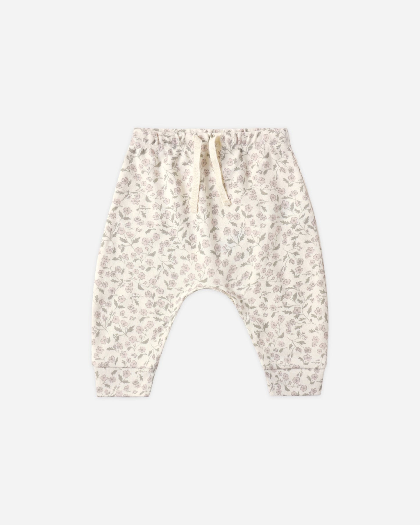 Quincy Mae Drawstring Pant in Floret