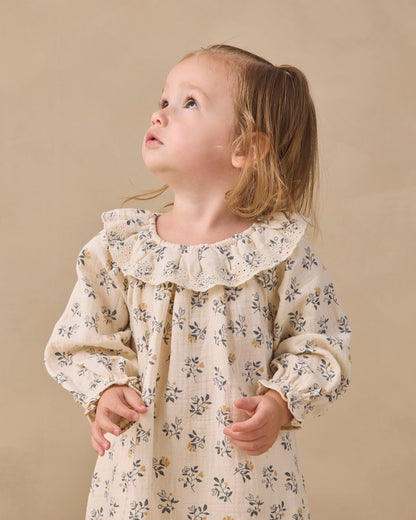 Quincy Mae Long Sleeve Isla Dress in French Floral
