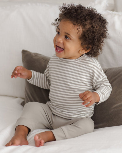 Quincy Mae Drawstring Pant in Laurel