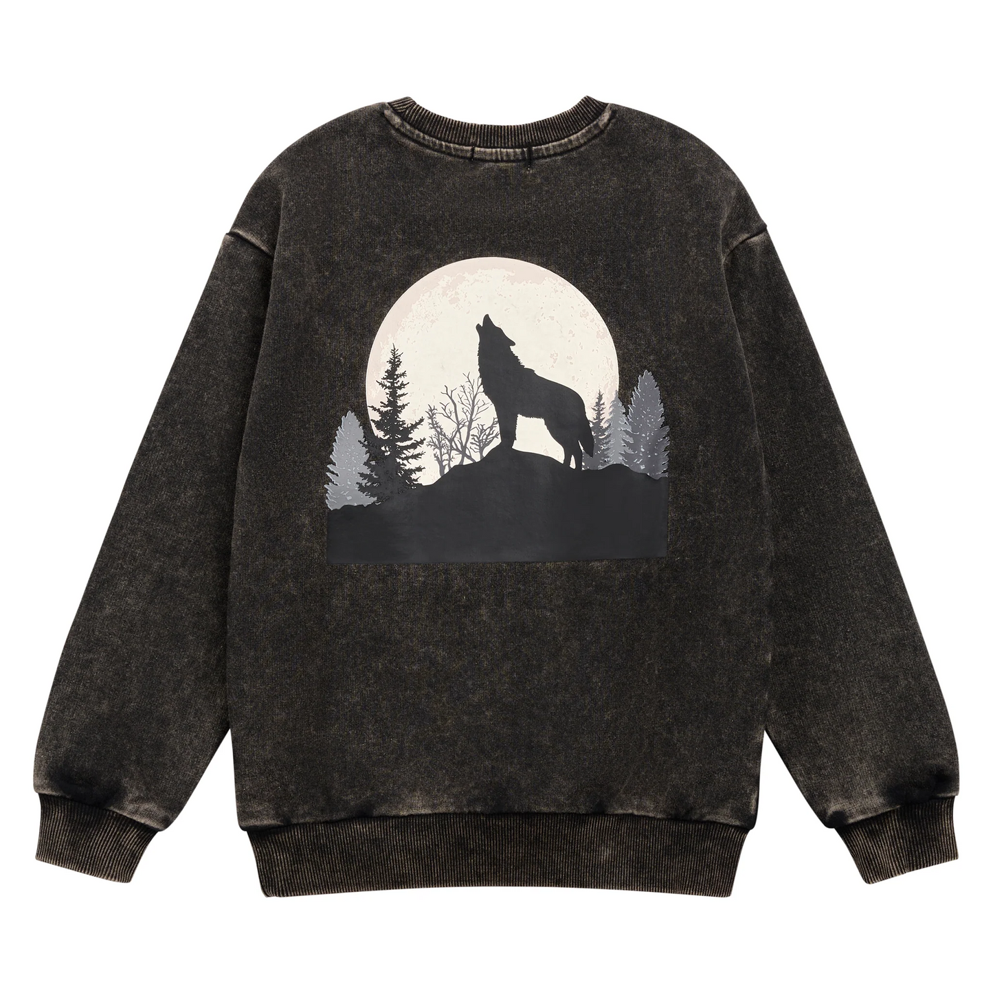 Miles the Label Sweatshirt in Howling Wolf