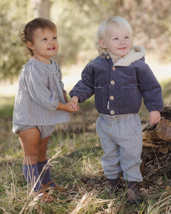 Quincy Mae Giovani Pant in Midnight Gingham