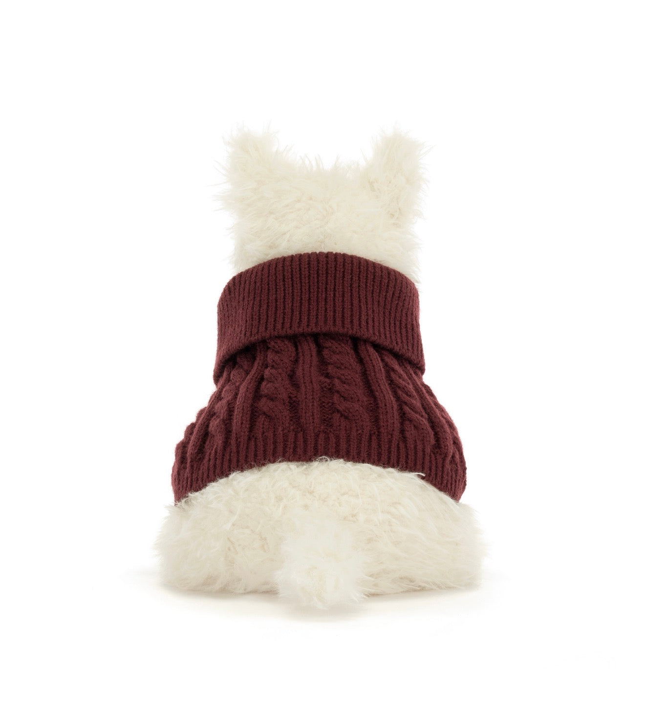 Jellycat Munro Scotty Dog Winter Jumper Outfit