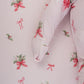 Belan J Bamboo Footed Sleeper in Pink Bows