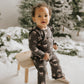 Petit Lem Flared Legging Set in Ribbon Print