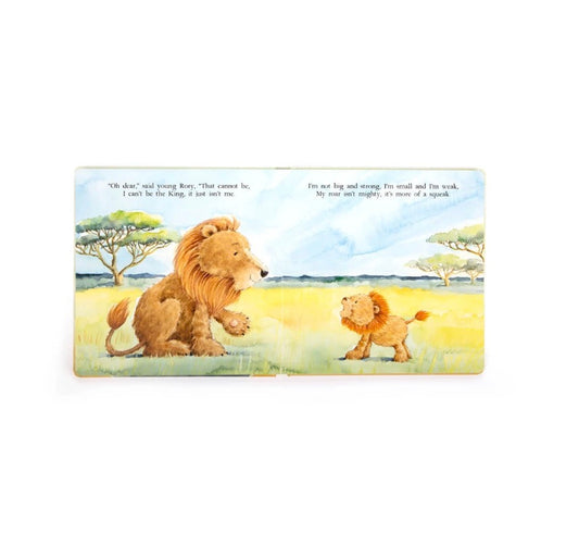 Jellycat The Very Brave Lion Book