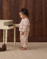 Quincy Mae Relaxed Velour Sweatsuit in Red Bows
