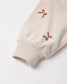 Quincy Mae Relaxed Velour Sweatsuit in Red Bows