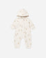 Quincy Mae Hooded Jumpsuit in Gingerbread