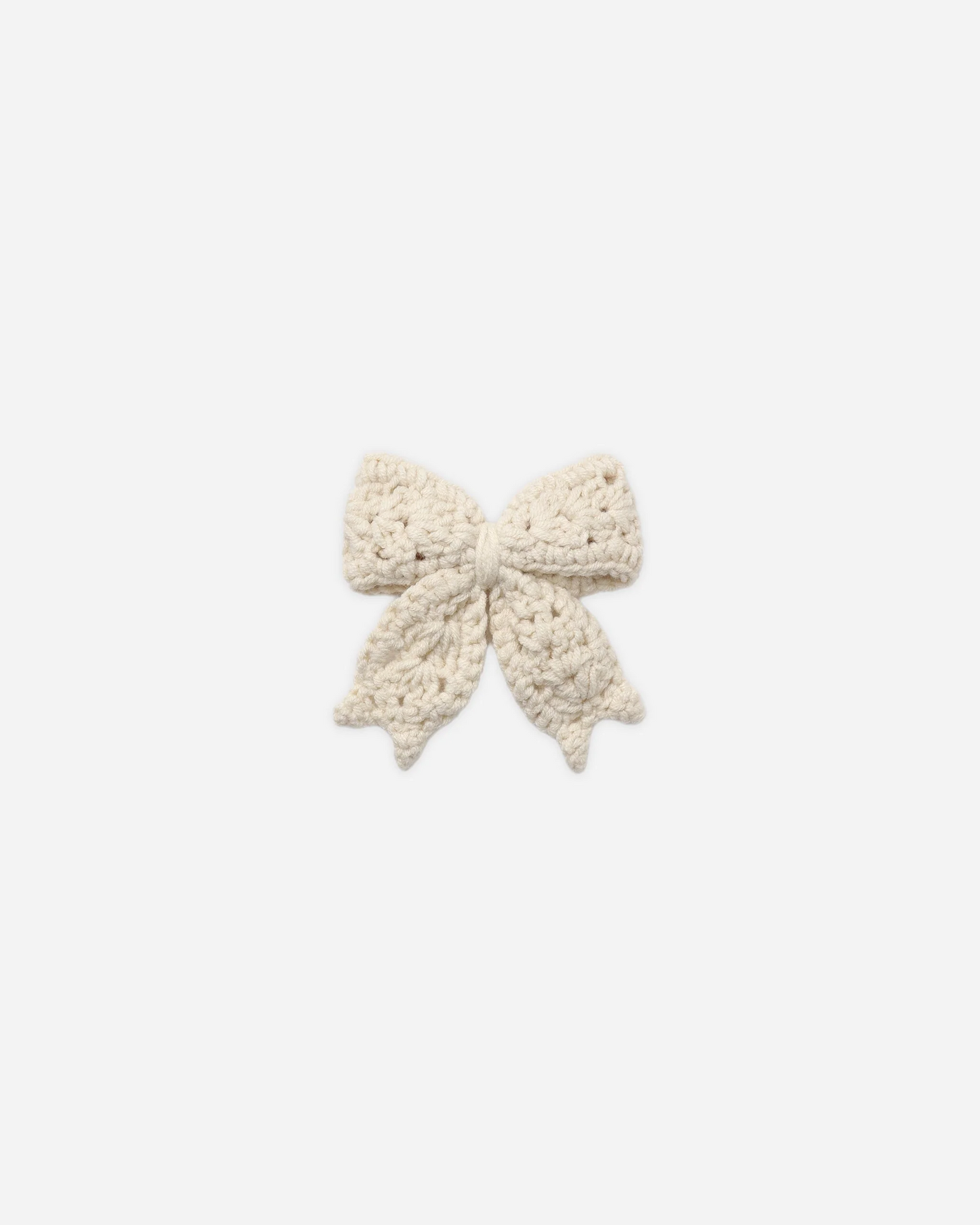 Quincy Mae Crochet Bow in Natural