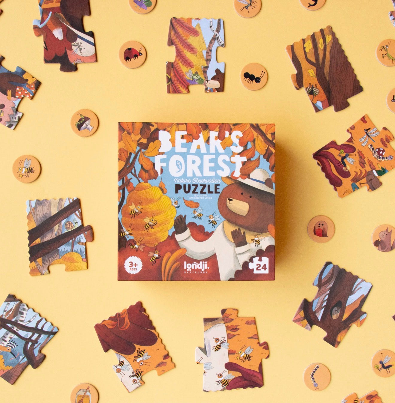 Londji Puzzle - Bears Forest