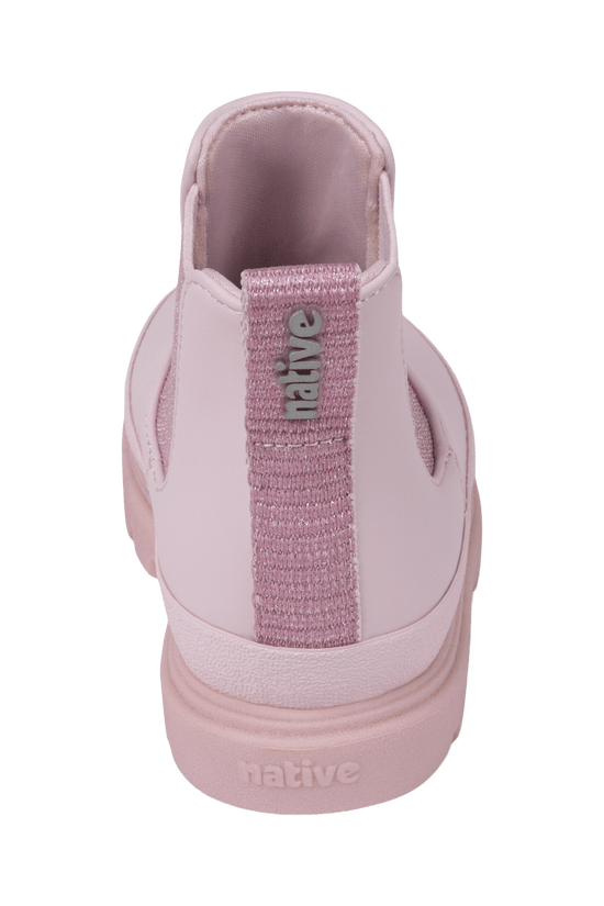 Native Shoes - Kensington Chelsea Boot in Barely Pink Bling